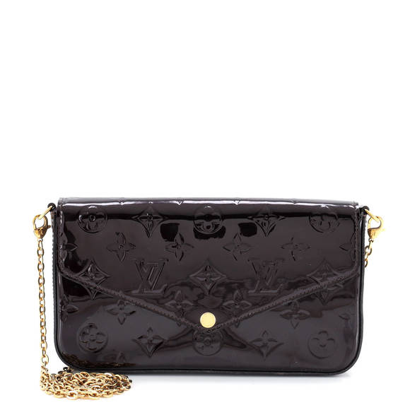 Louis Vuitton Felicie Pochette Monogram Vernis - Picture 1 of 8
